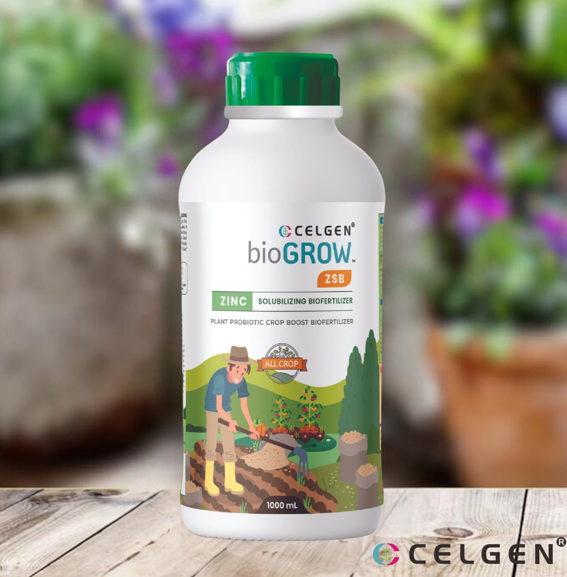 Celgen-bioGROW ZSB(ZINC) Liquid Plant Nutrient Booster