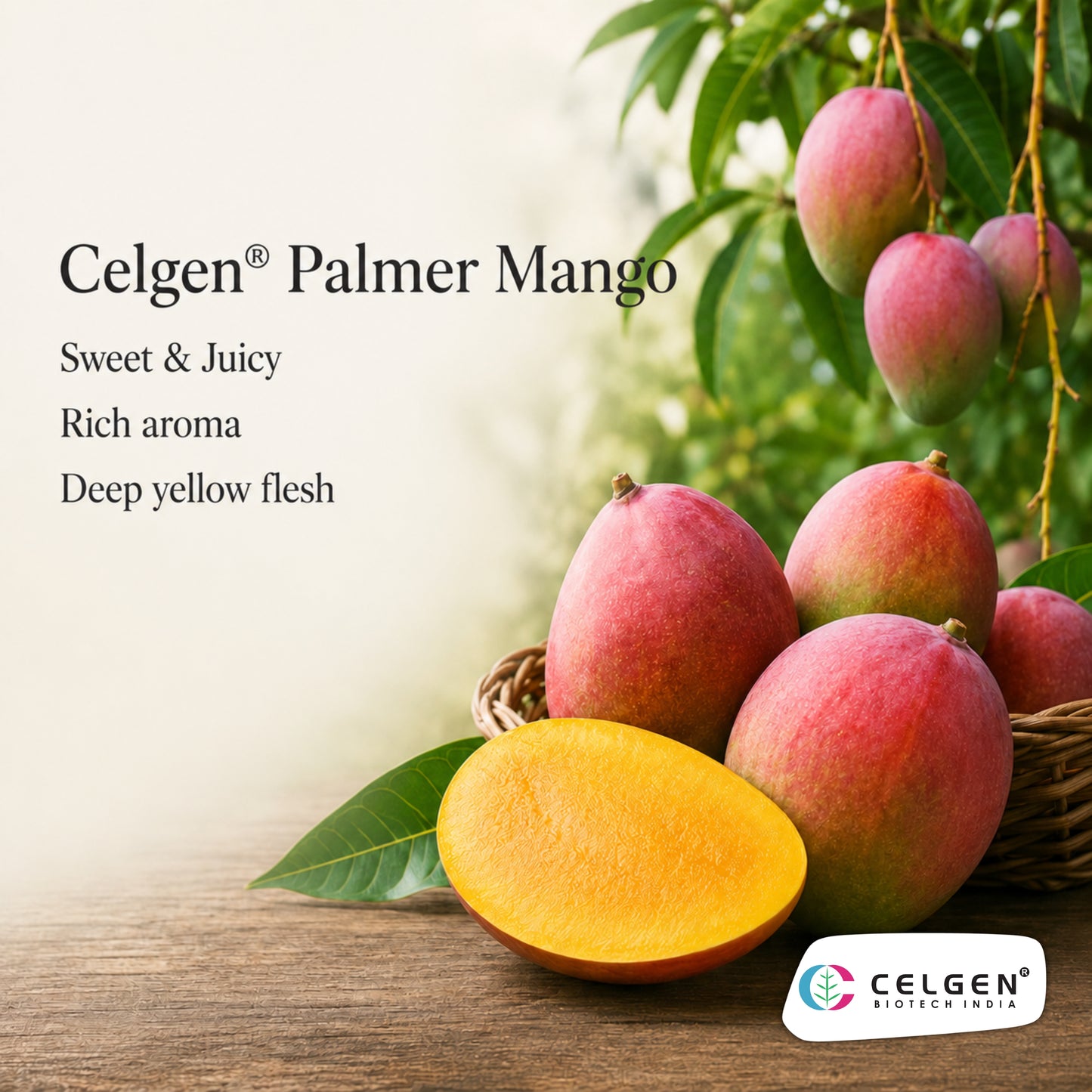 Celgen® Red Palmer Mango Plant