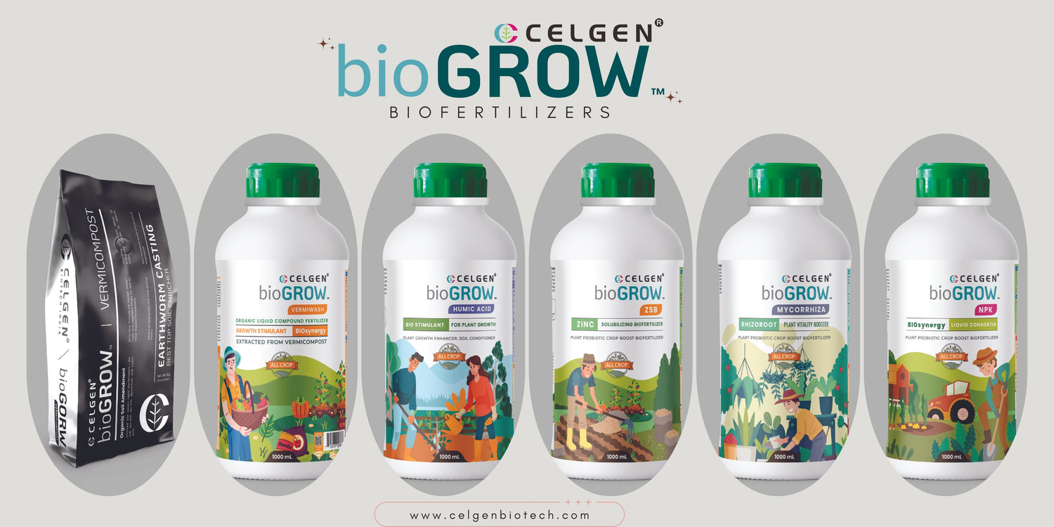 Organic Plant Boosters by Celgen-bioGROW