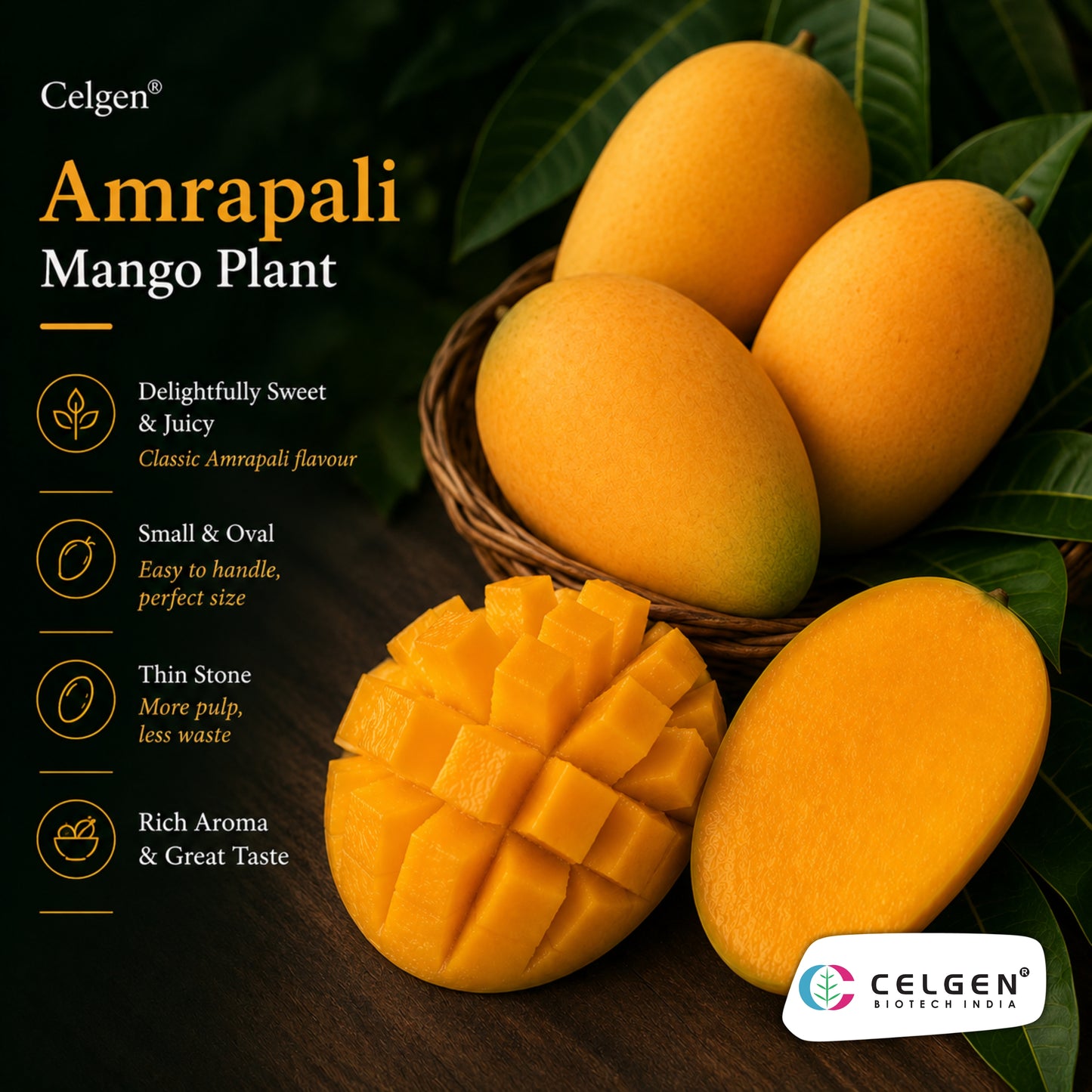 Celgen® Amrapali Mango Plant